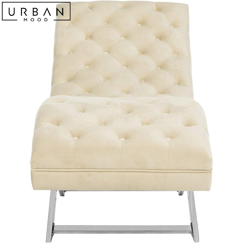 LILIA Modern Velvet Chaise Lounge