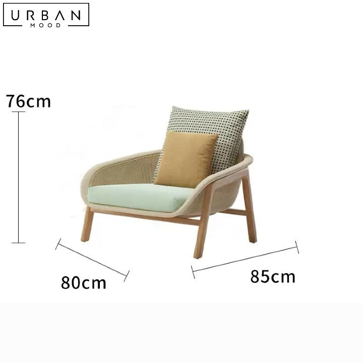 LILJA Modern Outdoor Sofa