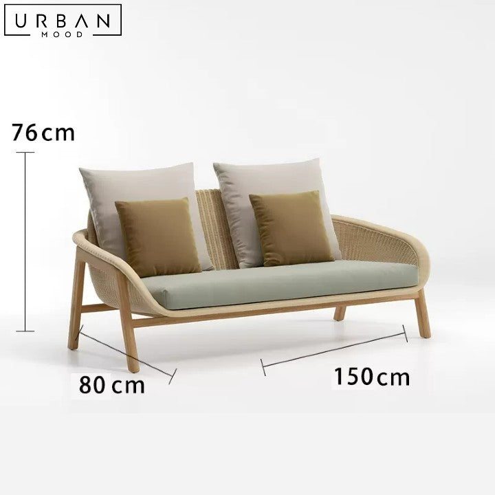 LILJA Modern Outdoor Sofa