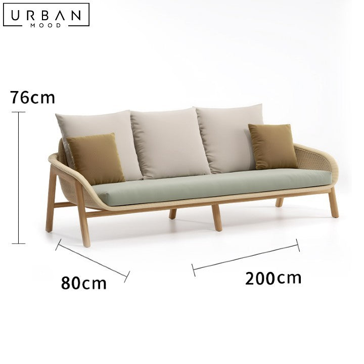 LILJA Modern Outdoor Sofa