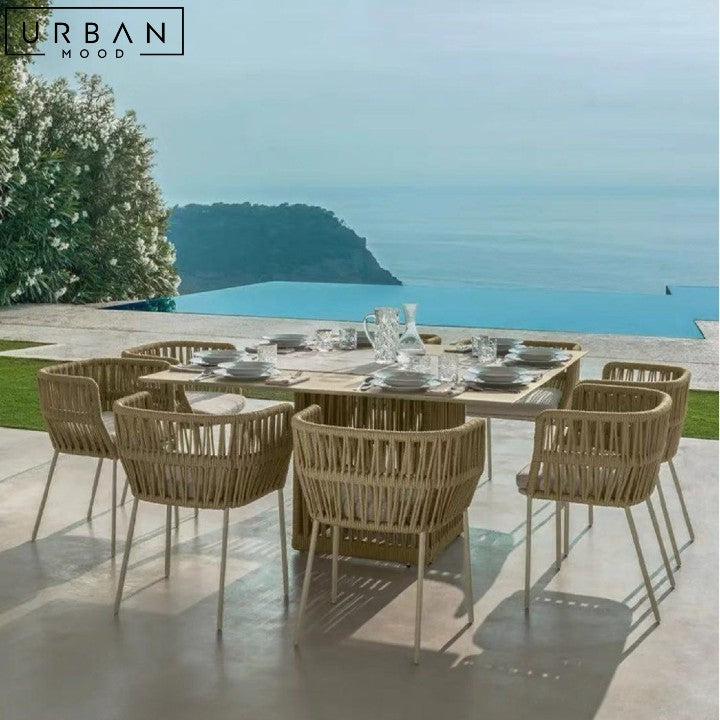 LILLA Modern Outdoor Table & Chairs