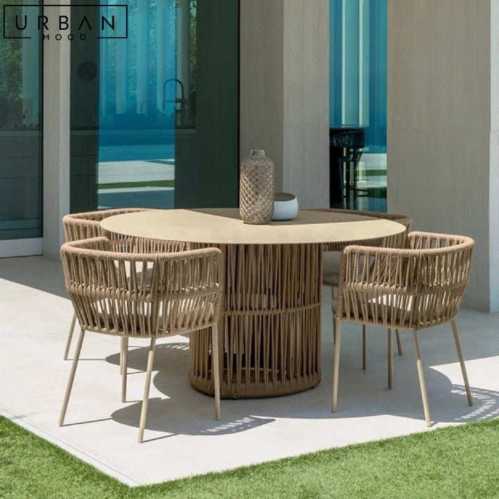 LILLA Modern Outdoor Table & Chairs