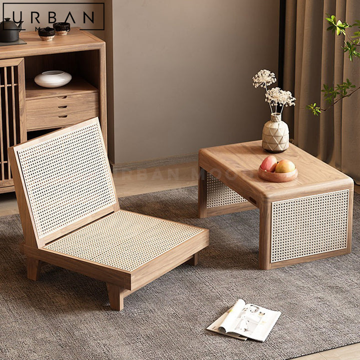 LINE Japandi Rattan Leisure Chair