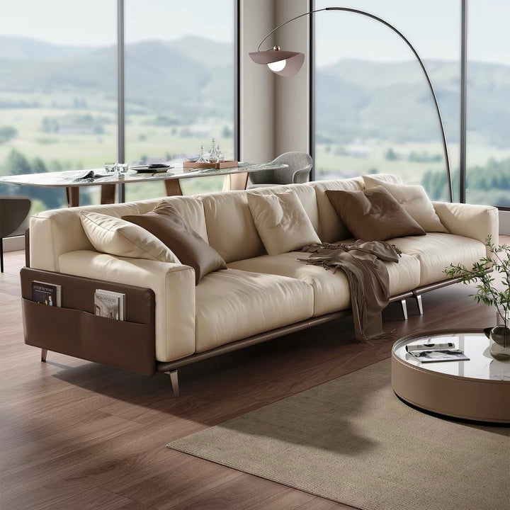 LINEA Modern Leather Sofa - Urban Mood Singapore