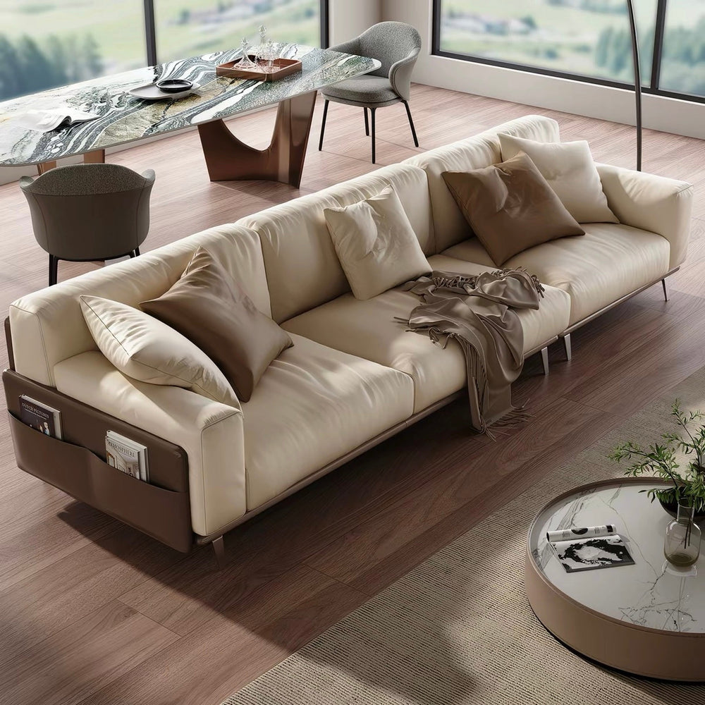 LINEA Modern Leather Sofa - Urban Mood Singapore