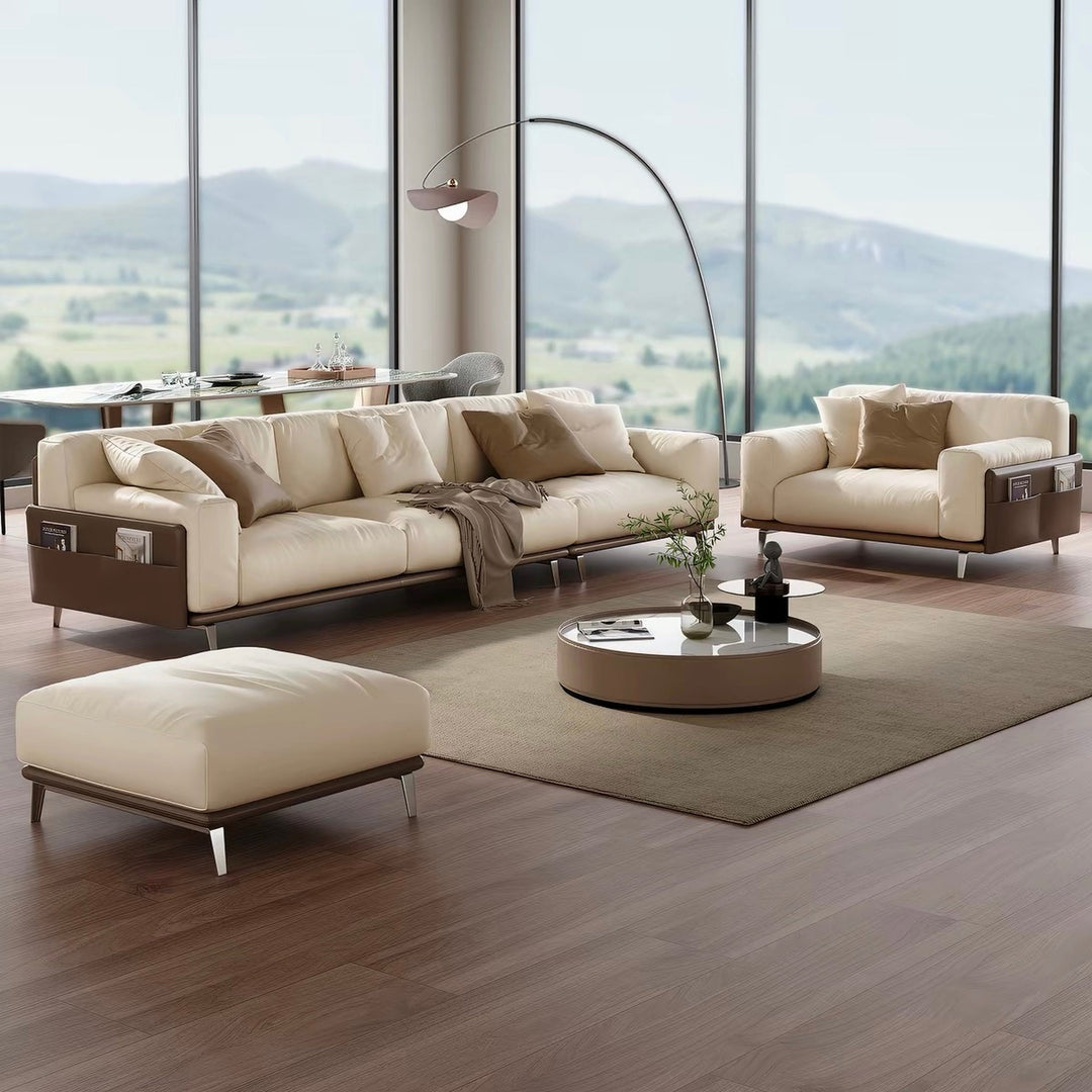 LINEA Modern Leather Sofa - Urban Mood Singapore