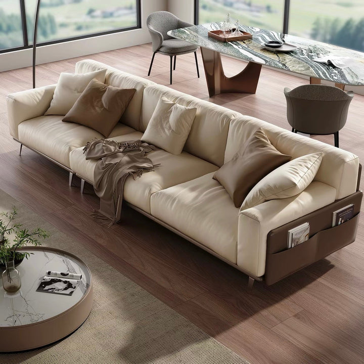 LINEA Modern Leather Sofa - Urban Mood Singapore
