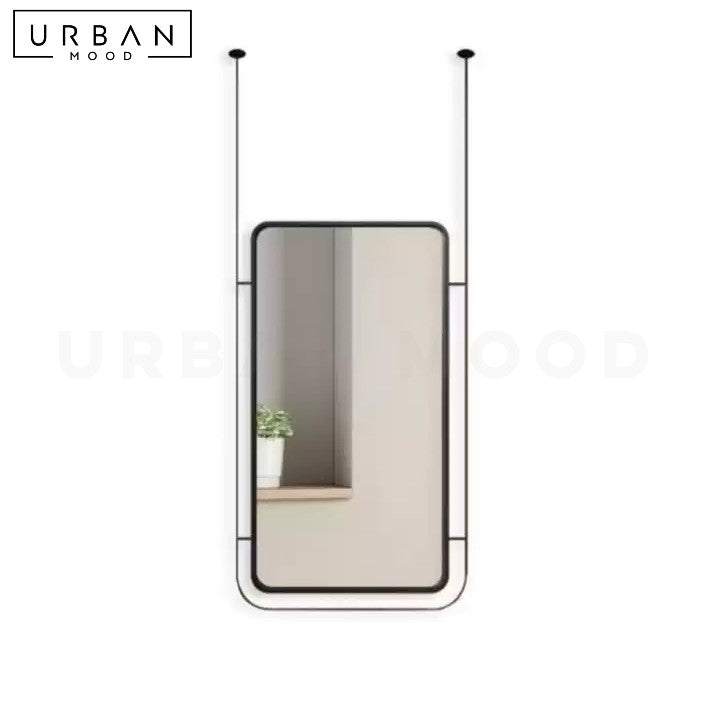 LIU Modern Suspended Bathroom Mirror