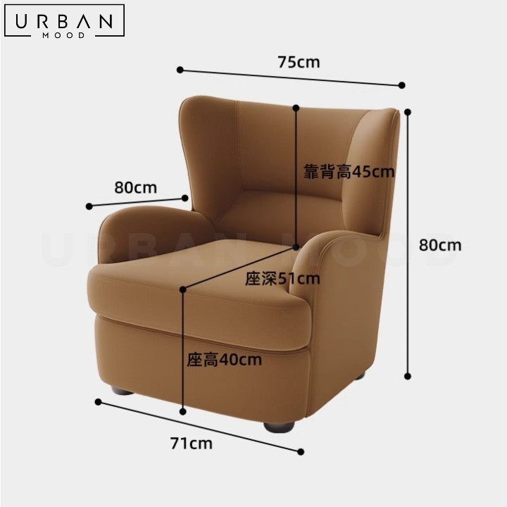 LIVON Modern Swivel Armchair