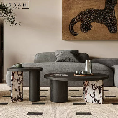 LIZBETH Modern Sintered Stone Coffee Table