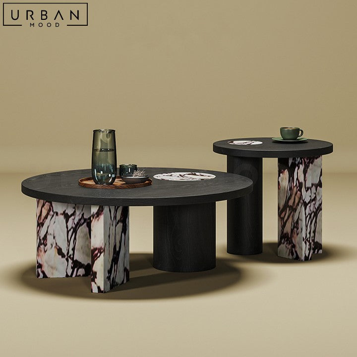 LIZBETH Modern Sintered Stone Coffee Table