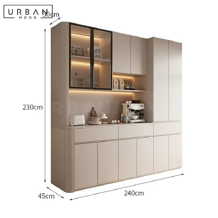 LOCUM Modern Full Height Kitchen Cabinet