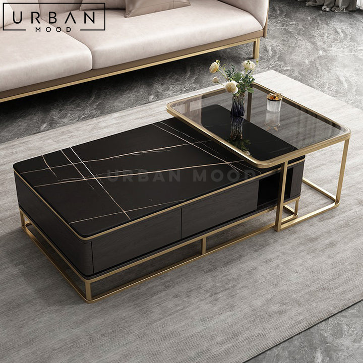 LOMBA Modern Sintered Stone Coffee Table