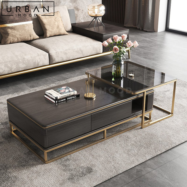 LOMBA Modern Sintered Stone Coffee Table