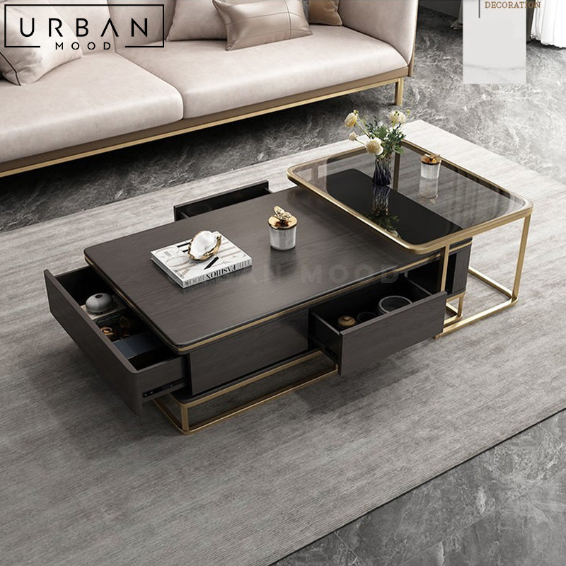 LOMBA Modern Sintered Stone Coffee Table