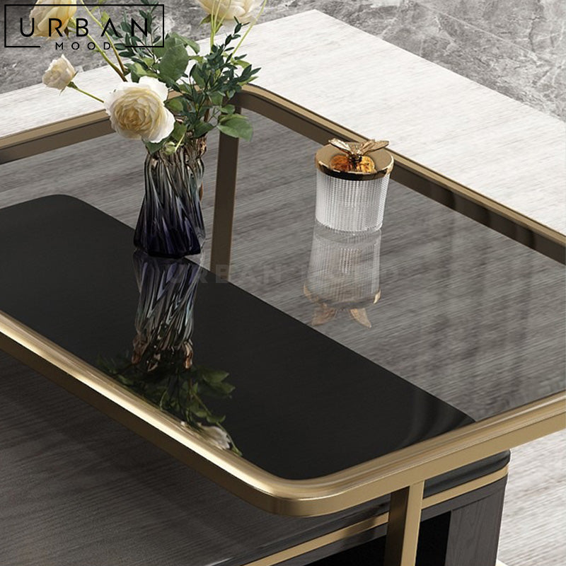 LOMBA Modern Sintered Stone Coffee Table