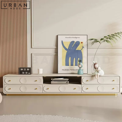 LOPEZ Modern TV Console and Coffee Table