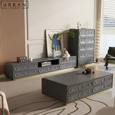 LOPEZ Modern TV Console and Coffee Table