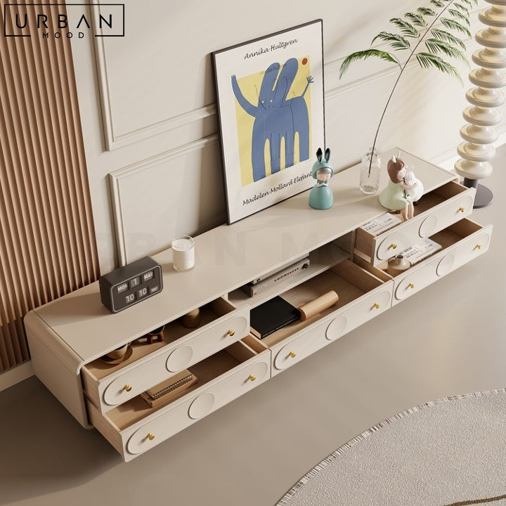 LOPEZ Modern TV Console and Coffee Table