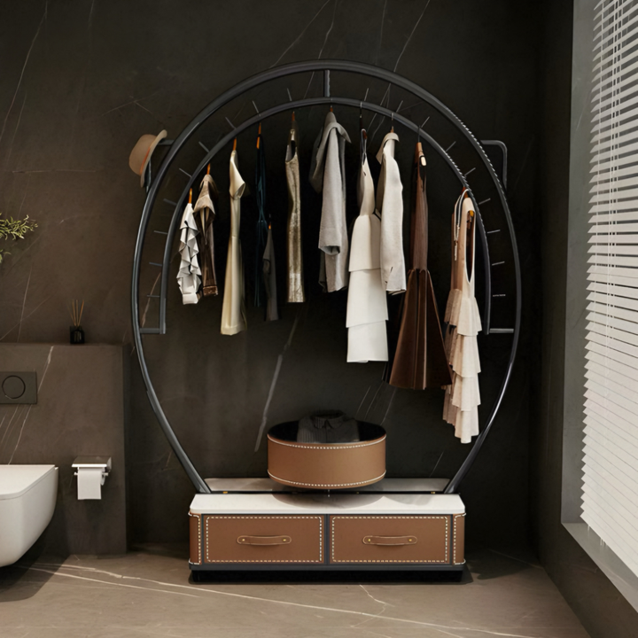 LORCET Modern Open Concept Wardrobe - Urban Mood Singapore