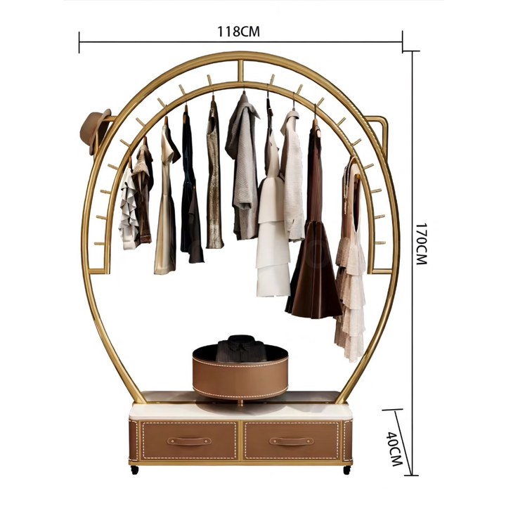 LORCET Modern Open Concept Wardrobe - Urban Mood Singapore