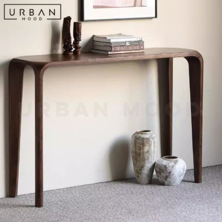 LORETO Modern Solid Wood Console Table