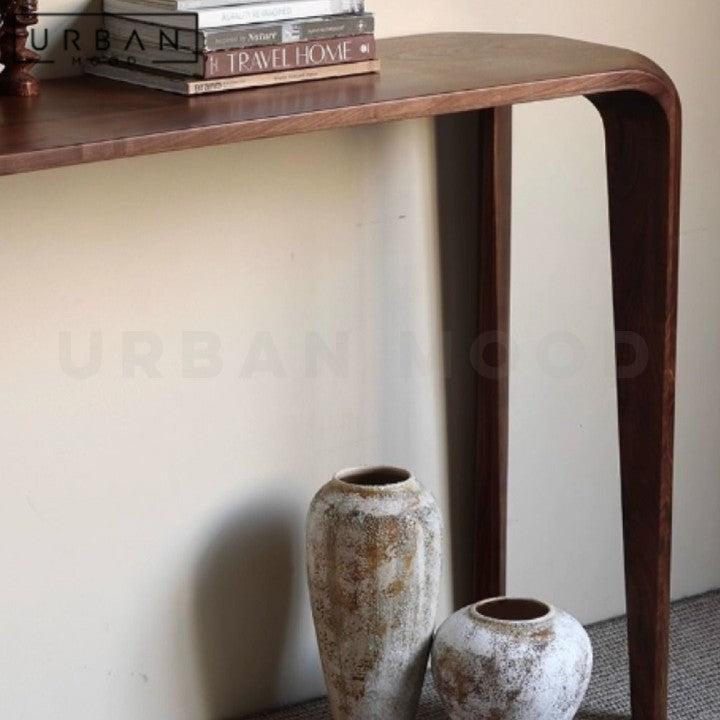 LORETO Modern Solid Wood Console Table