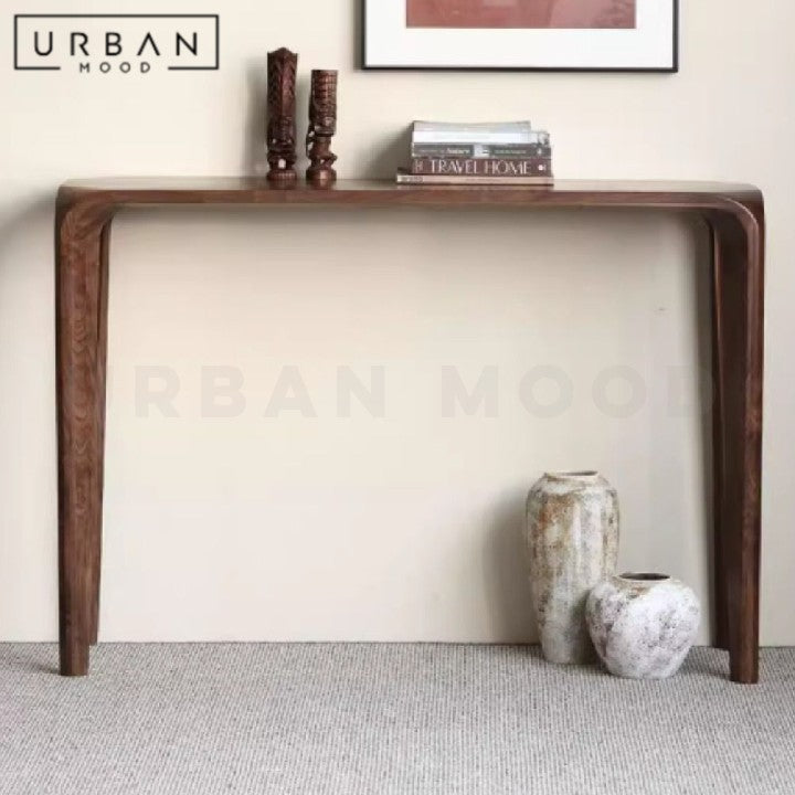 LORETO Modern Solid Wood Console Table