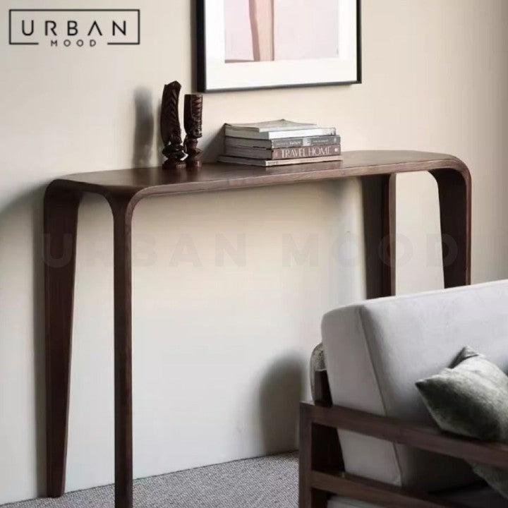 LORETO Modern Solid Wood Console Table