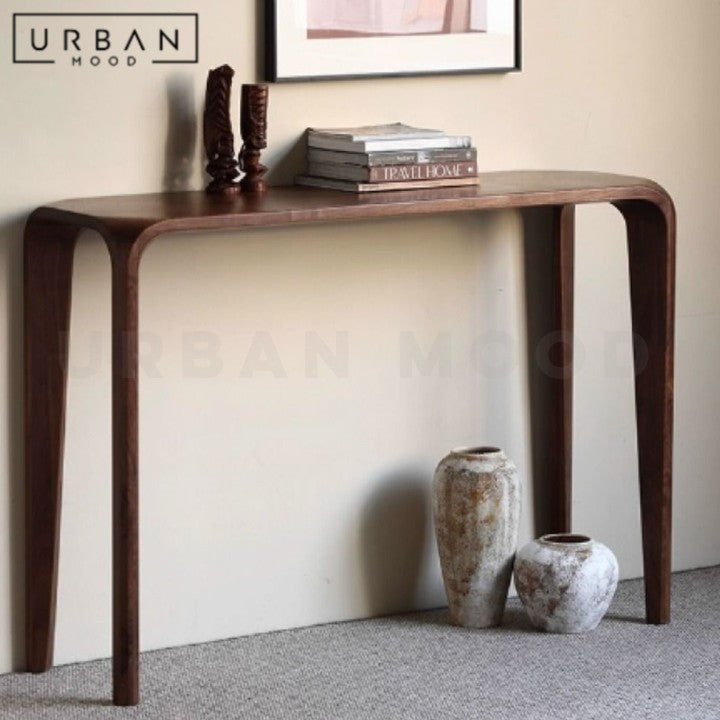 LORETO Modern Solid Wood Console Table