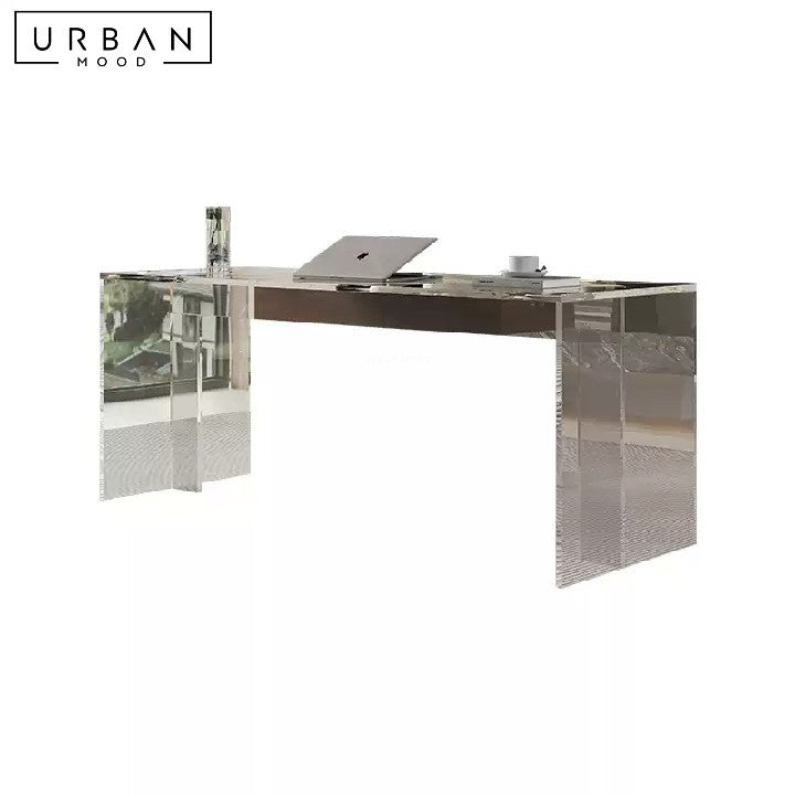 LOUANE Modern Acrylic Study Table