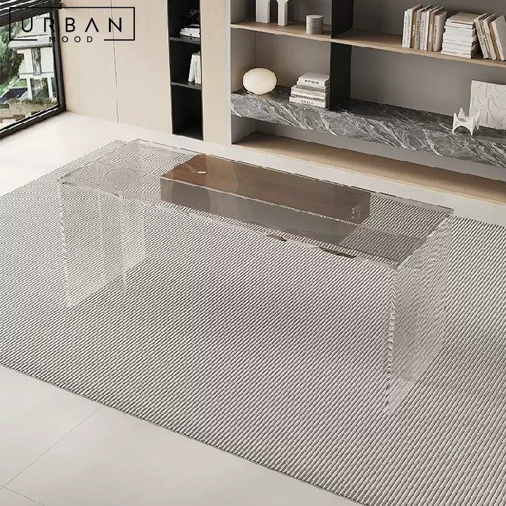 LOUANE Modern Acrylic Study Table