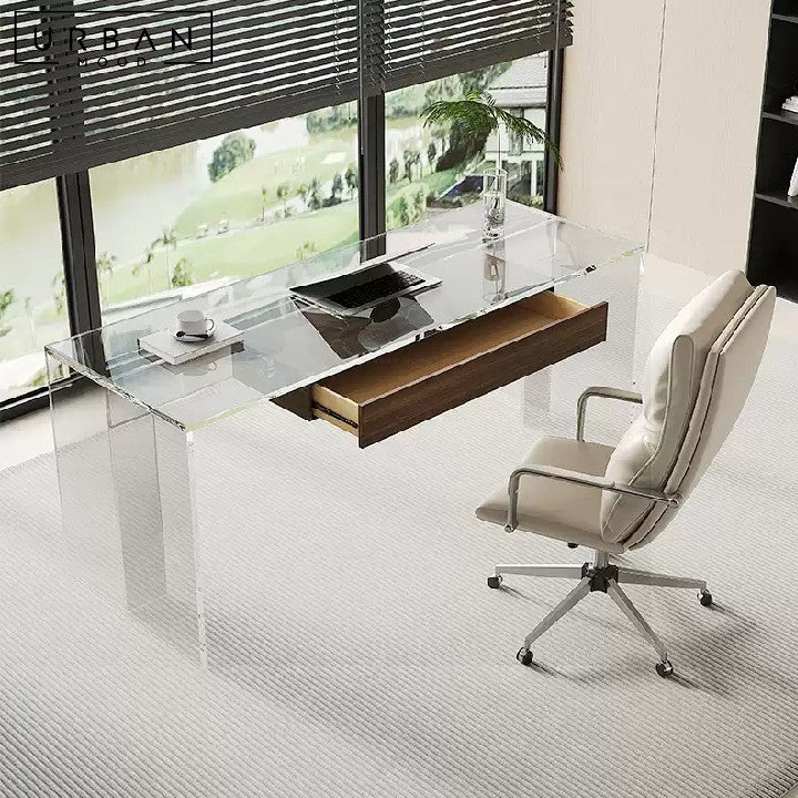 LOUANE Modern Acrylic Study Table