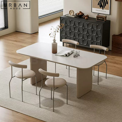 LOUISY Modern Sintered Stone Dining Table