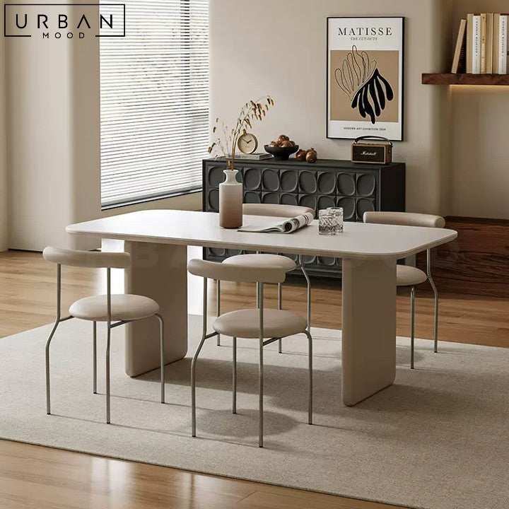 LOUISY Modern Sintered Stone Dining Table