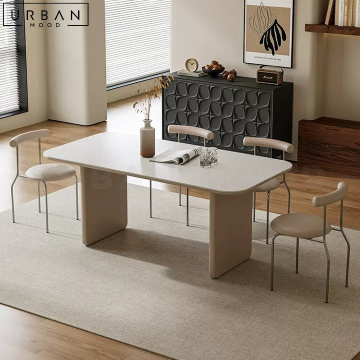 LOUISY Modern Sintered Stone Dining Table