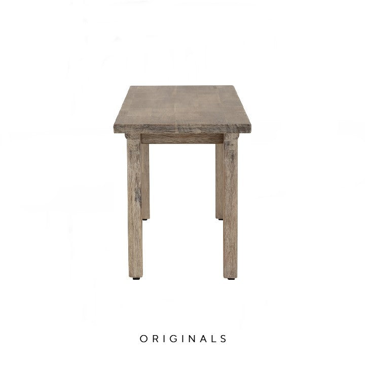 LOVAS Farmhouse Solid Wood Bench