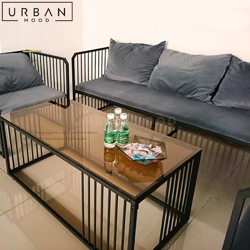 LUCE Industrial Metal Sofa