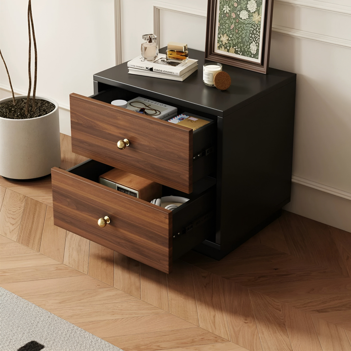 LUCERA Rustic Bedside Table - Urban Mood Singapore