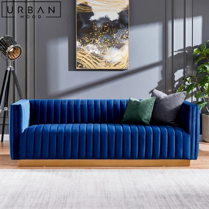 LUDO Modern Velvet Sofa