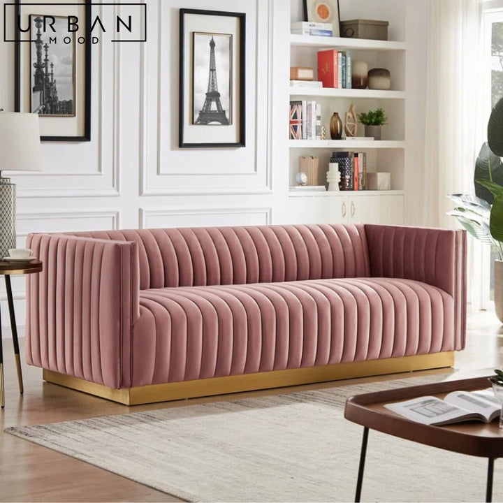 LUDO Modern Velvet Sofa