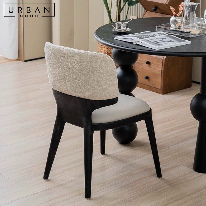 LUGER Modern Boucle Dining Chair