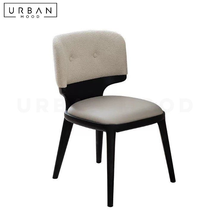 LUGER Modern Boucle Dining Chair