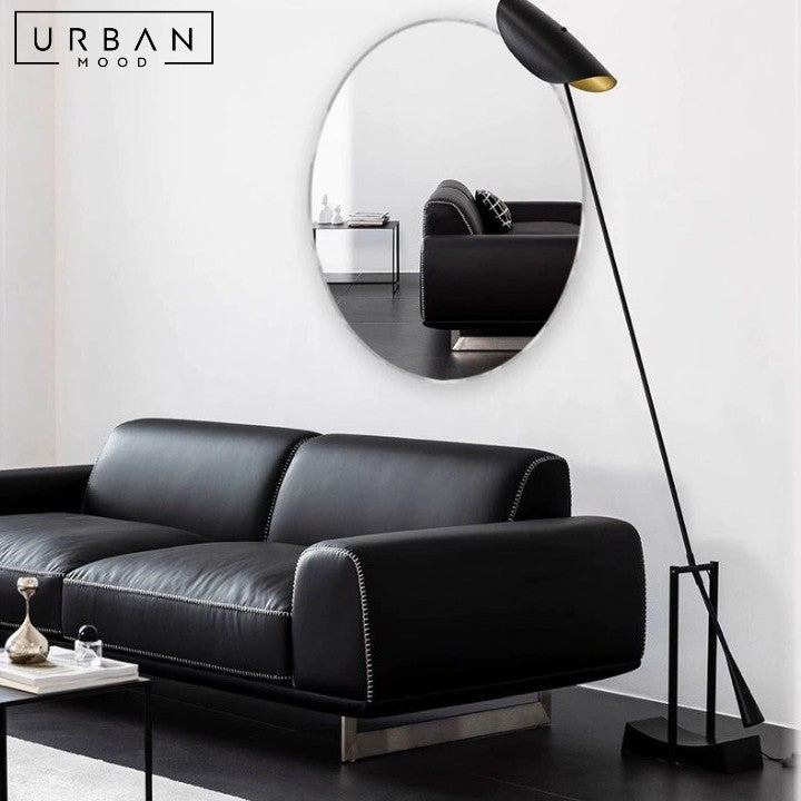 LUGO Modern Leather Sofa