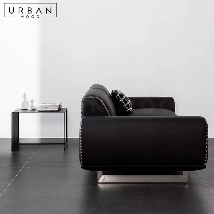 LUGO Modern Leather Sofa