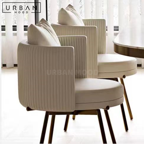 LUIS Modern Leather Dining Chair