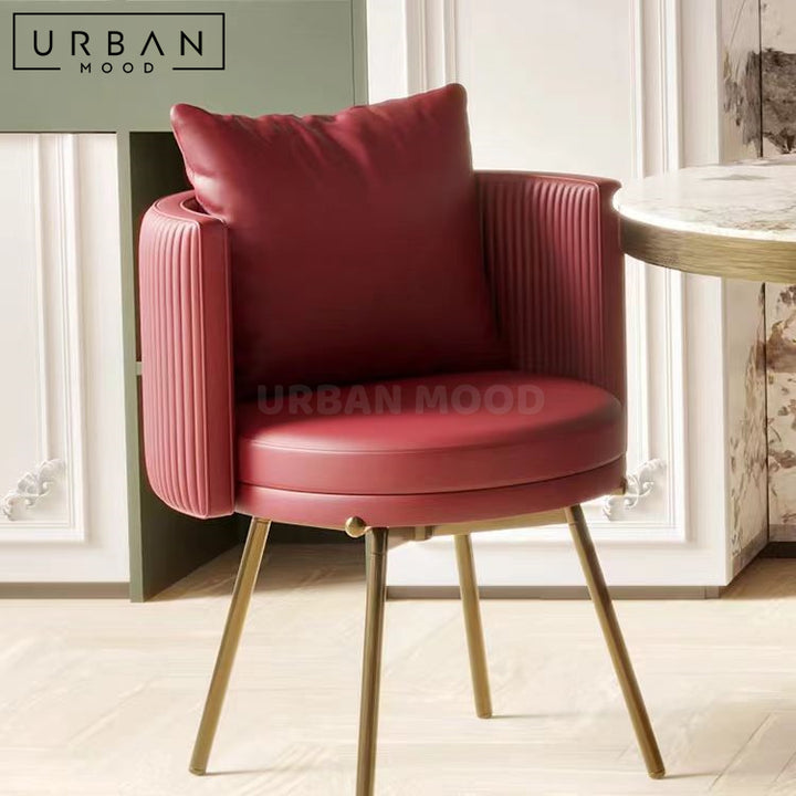 LUIS Modern Leather Dining Chair