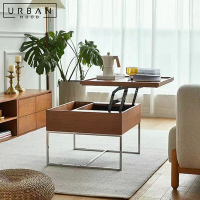 LUMINARY Modern Solid Wood Coffee Table