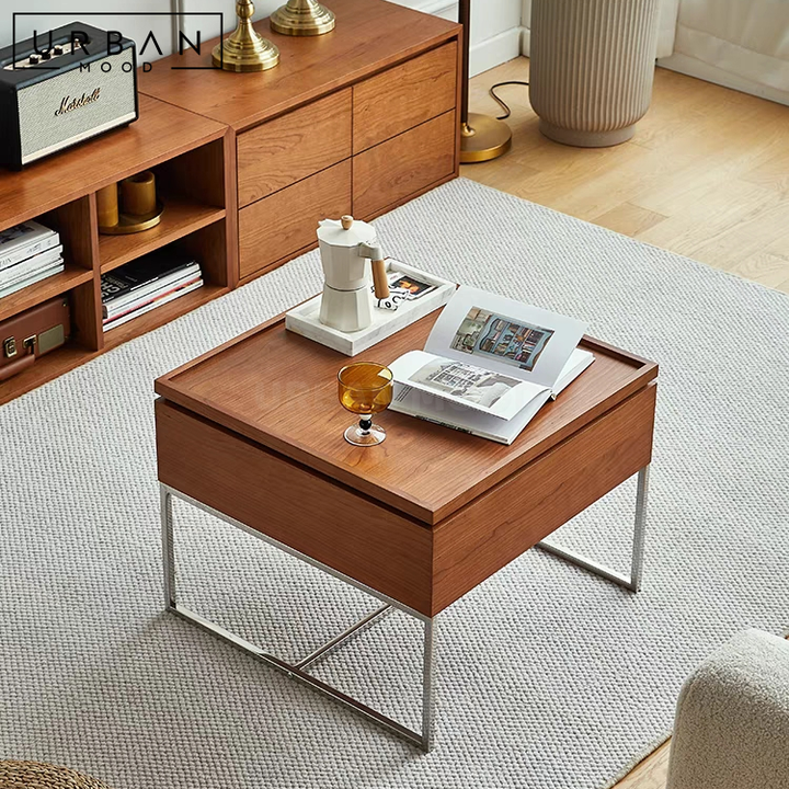 LUMINARY Modern Solid Wood Coffee Table