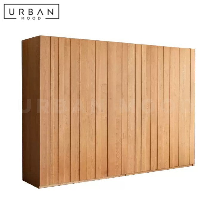 LUMIO Modern Solid Wood Wardrobe